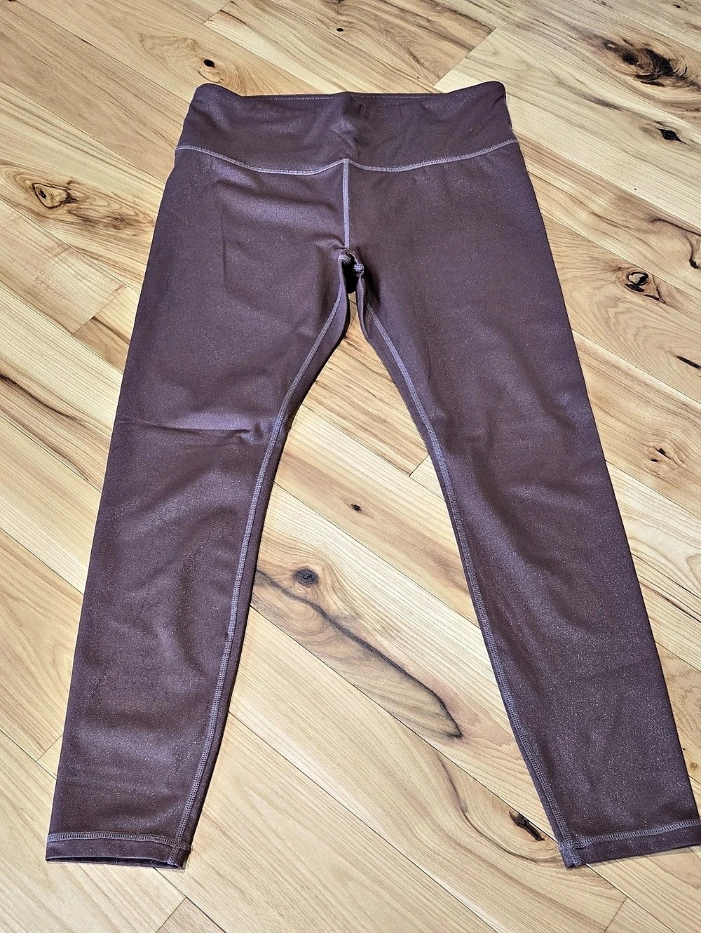 Athleta Elation Shine Tight Athletic Leggings Purple Medium